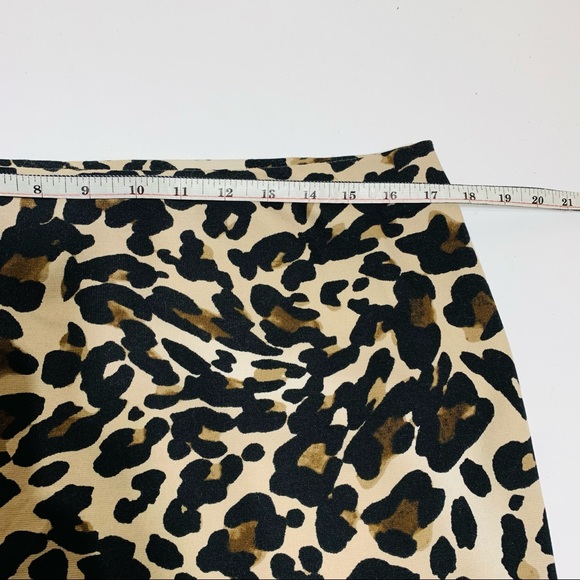 Jules and Leopold leopard print matching top and pencil skirt - Picture 6 of 8